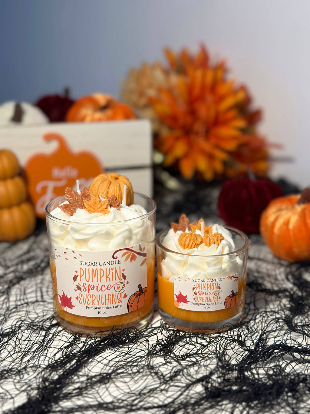 Pumpkin Spice Latte Whipped Soy Candle