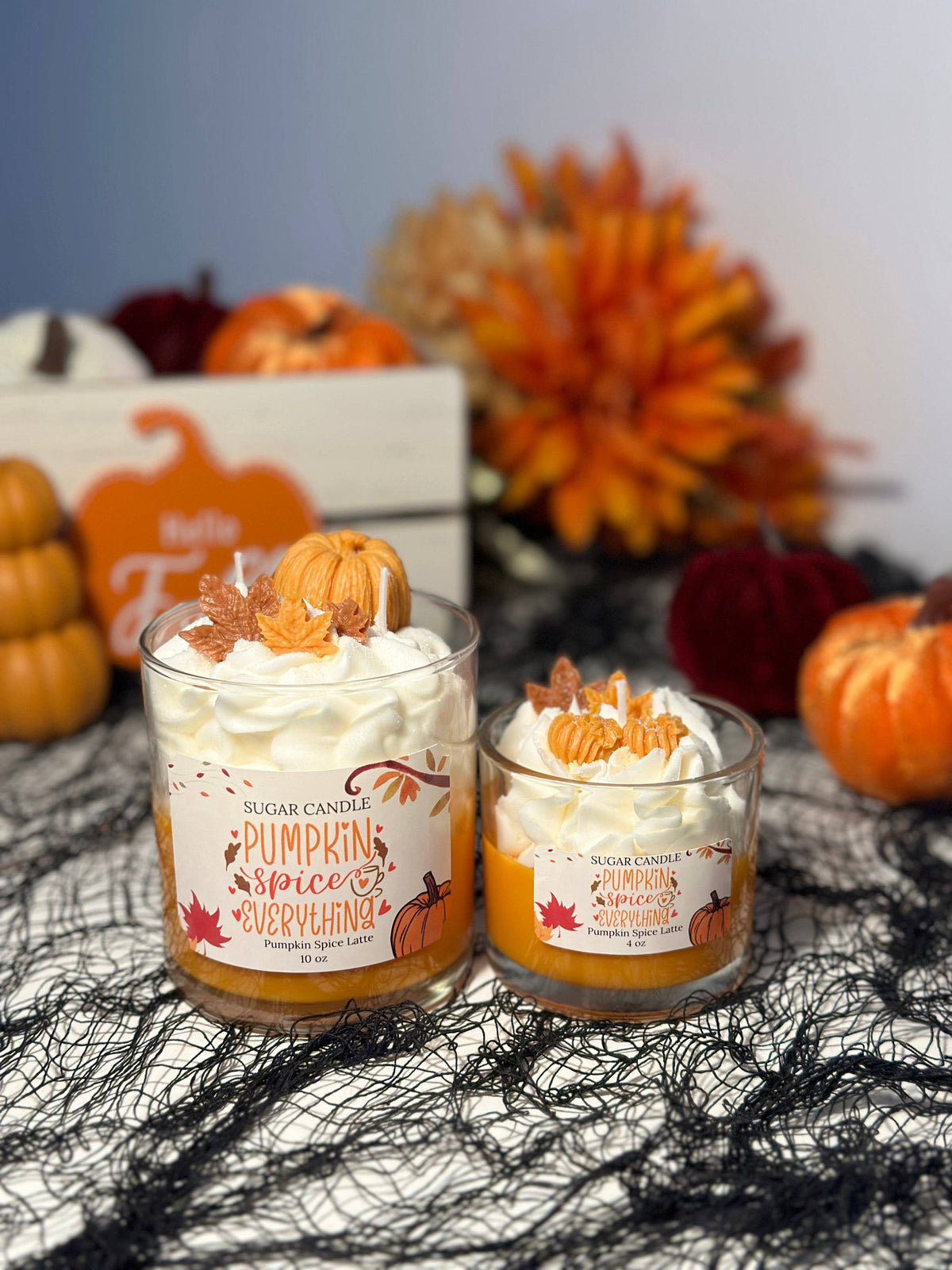 Pumpkin Spice Latte Whipped Soy Candle