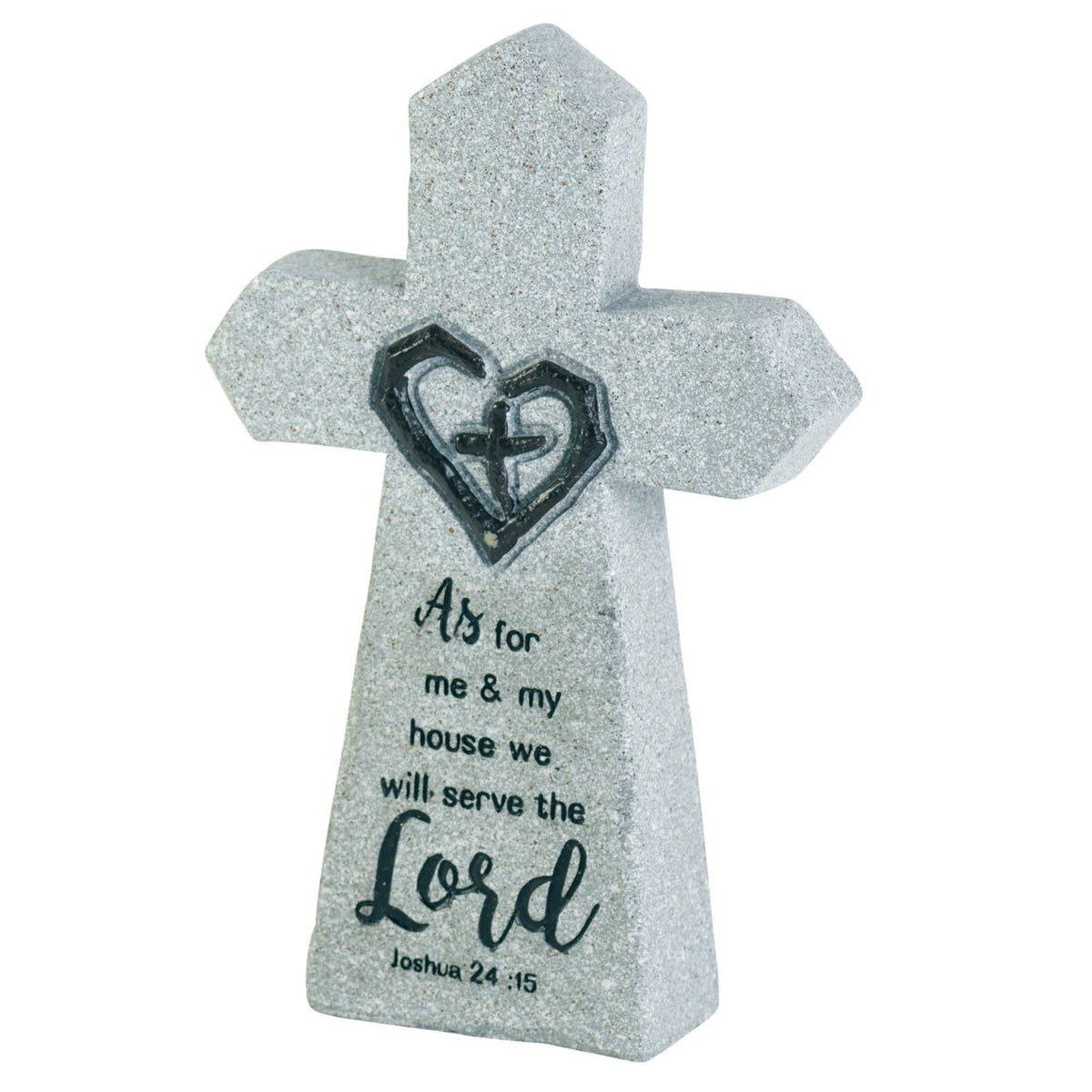 As for Me & My House Scripture Cross – Joshua 24:15