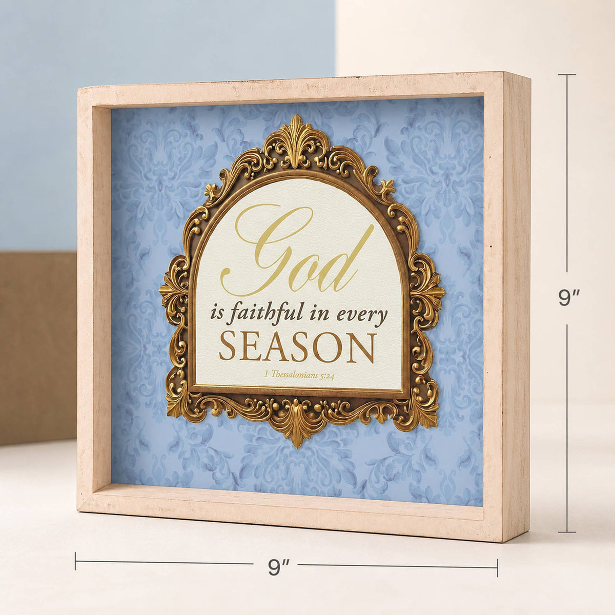 His Grace Is New Every Morning – Two-Sided Scripture Décor