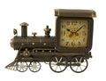 Vintage Steam Train Table Clock