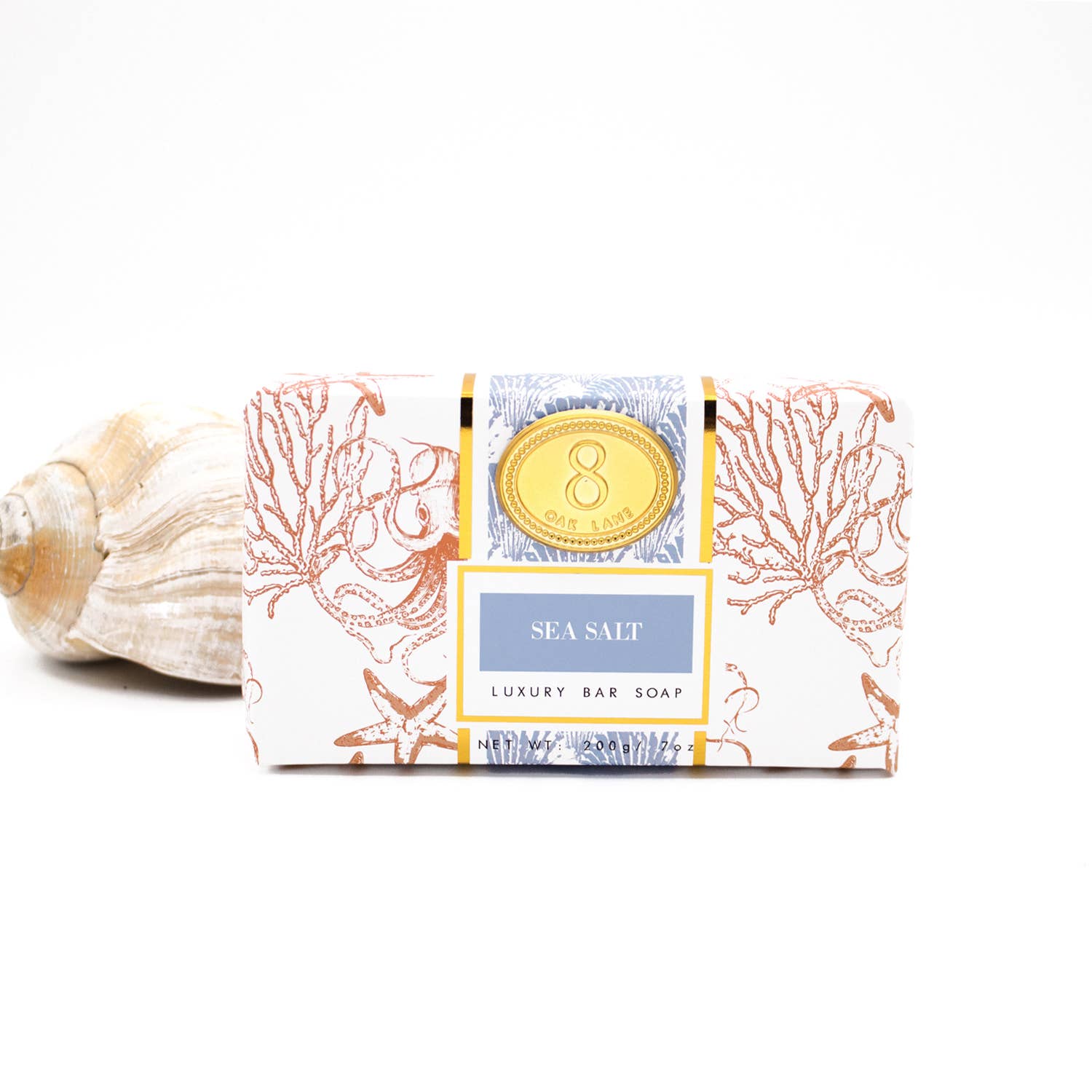 Coral Sea Salt Wrapped Bar Soap