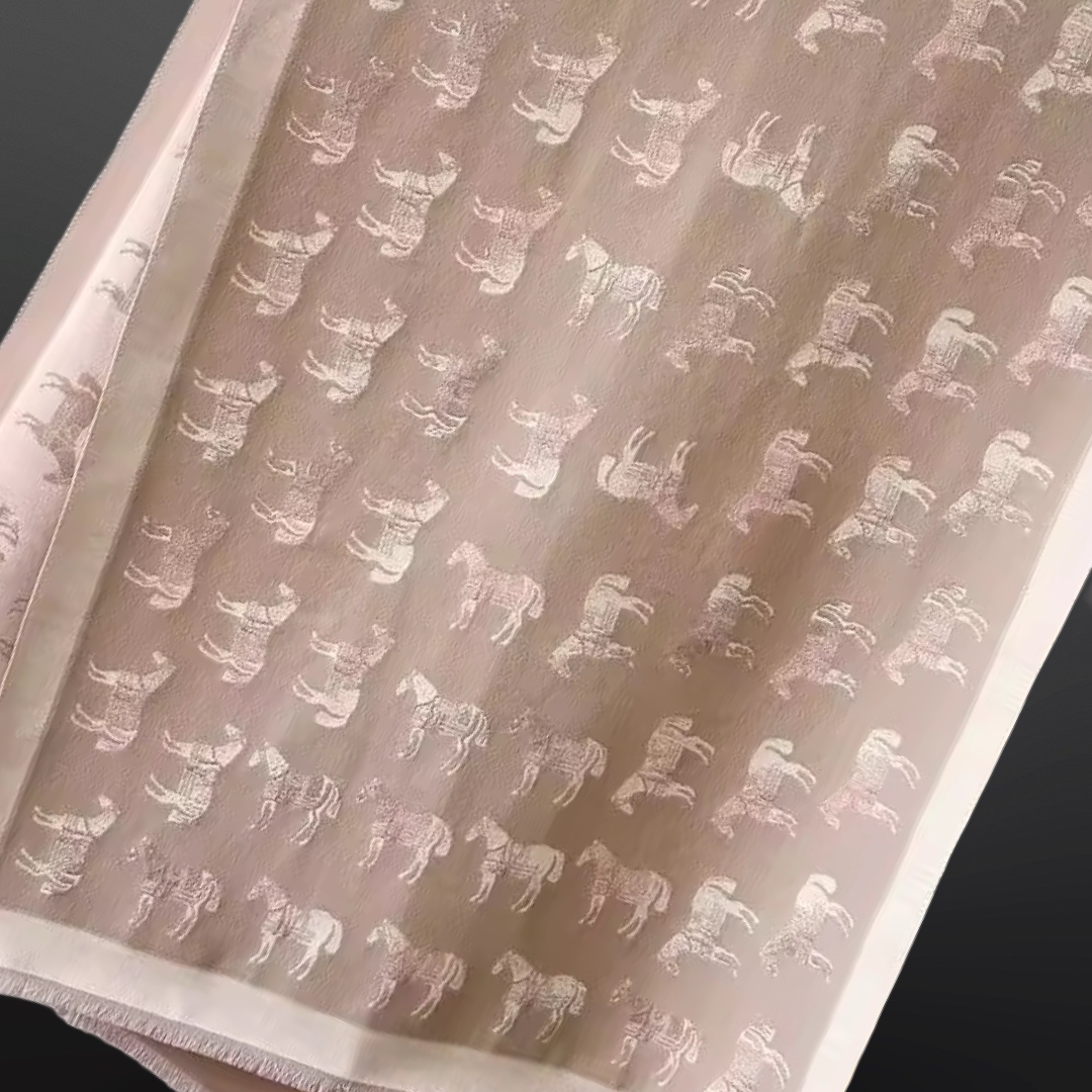 Winter Horses Equestrian Scarf