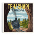 Tehachapi California Ceramic Coaster – Historic Tunnel Scene