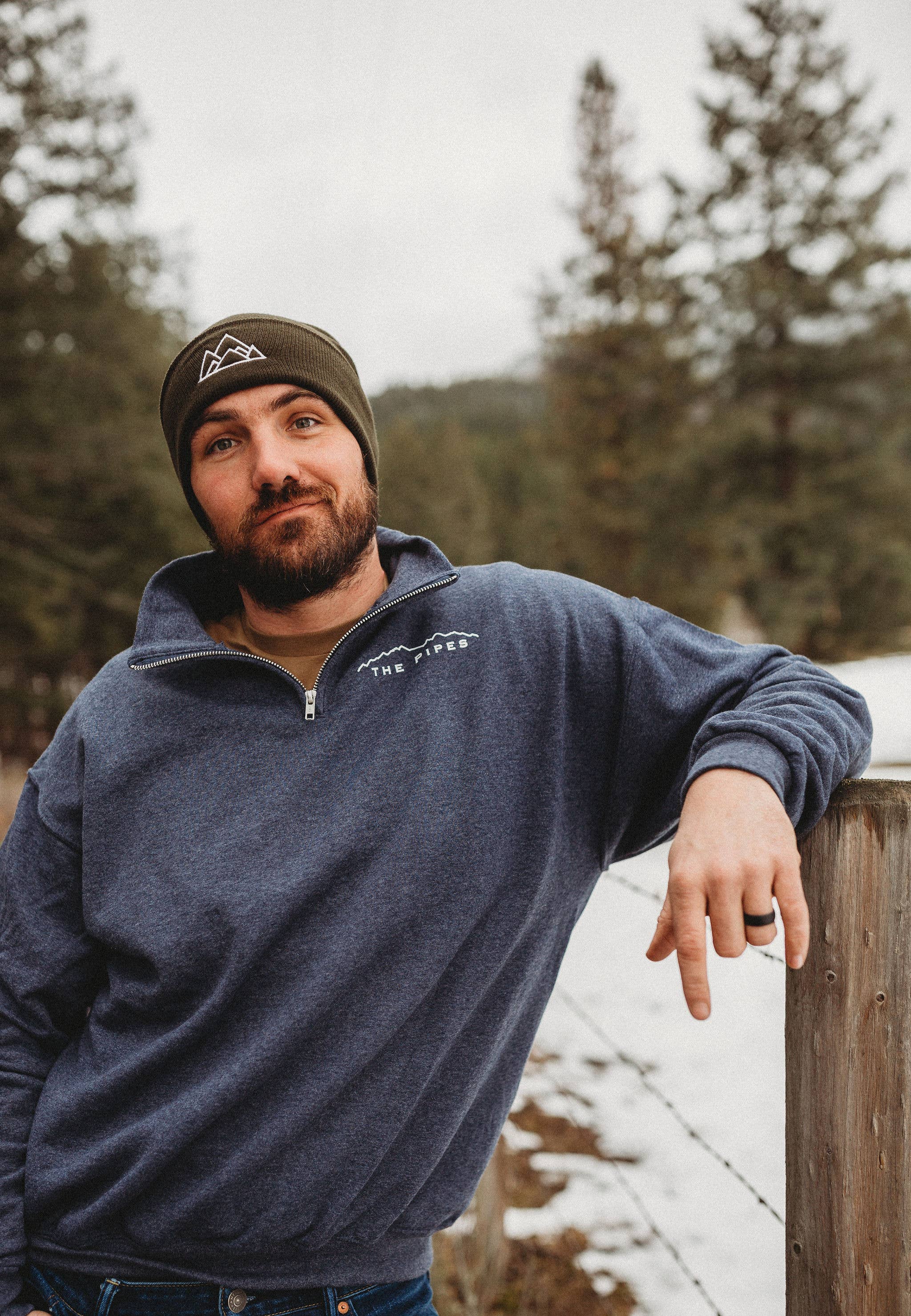 Made of Mountains - Classic Beanie: Olive