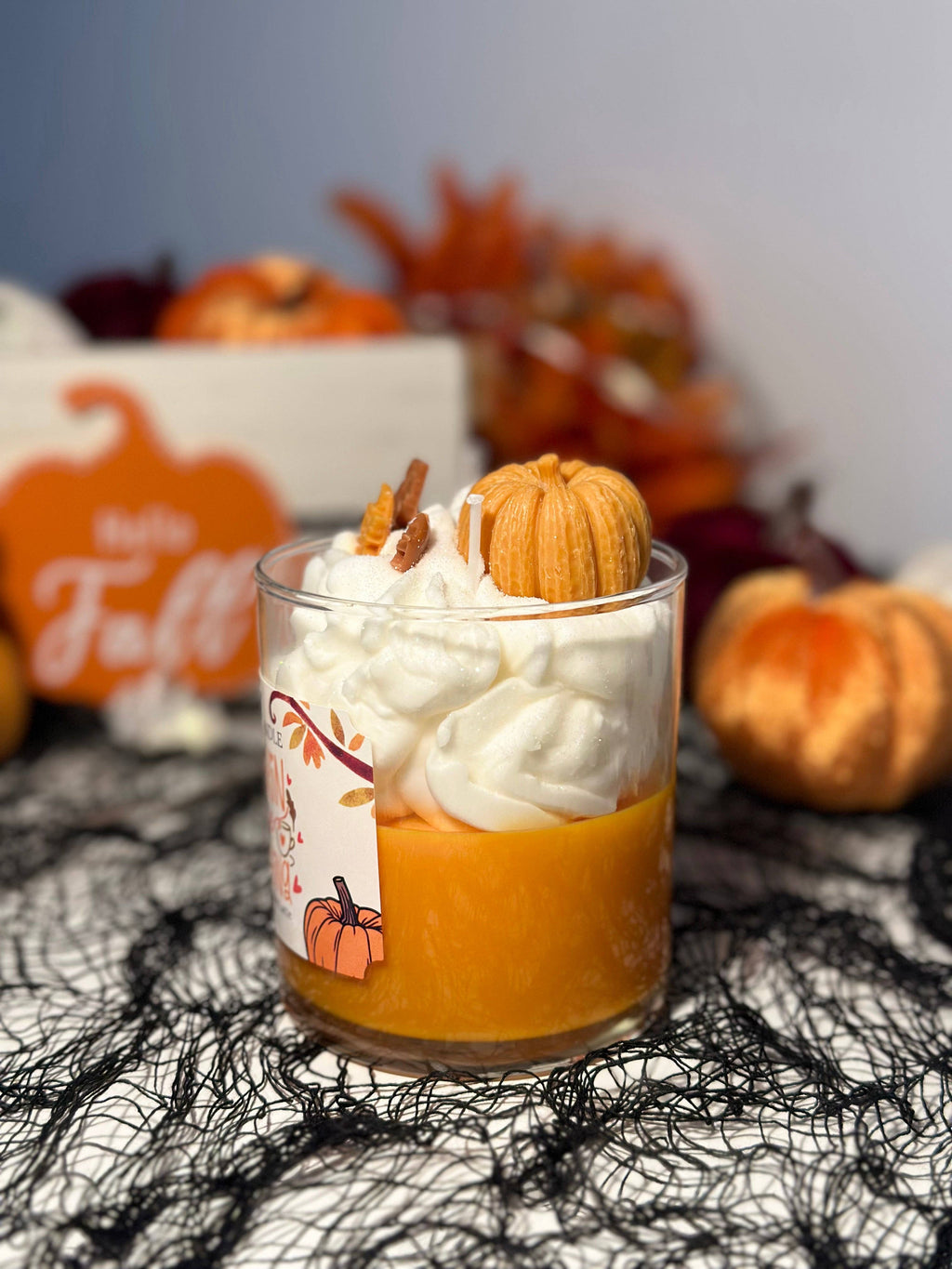 Pumpkin Spice Latte Whipped Soy Candle