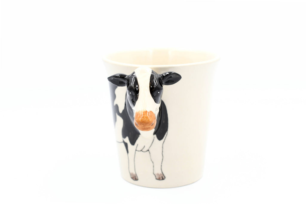 Farmhouse Cow Coffee Mug – 10 oz Ceramic Animal Mug