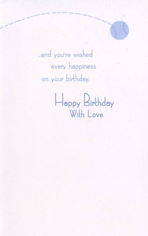 Birthday Card for Son