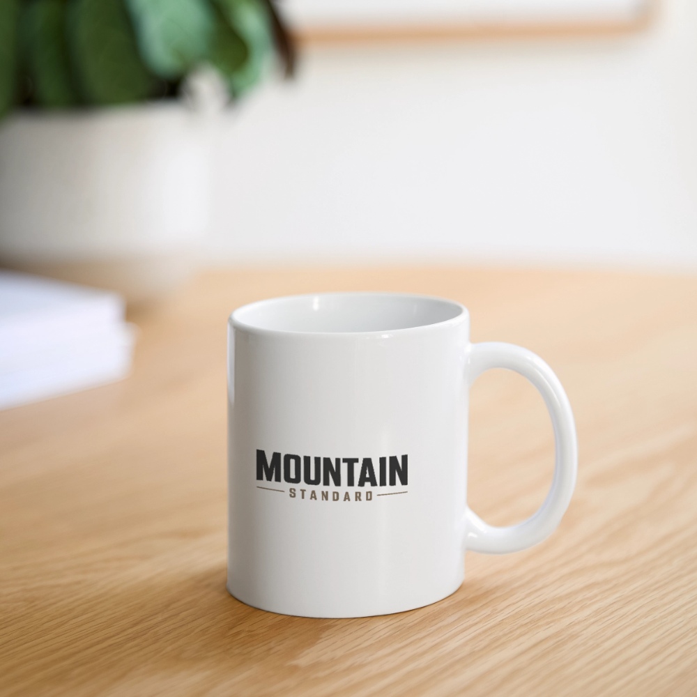 MOUNTAIN STANDARD™ Tehachapi California Premium White Coffee Mug - white