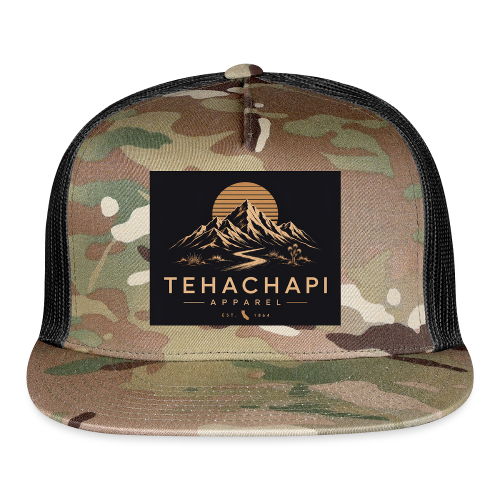 Tehachapi Apparel Trucker Hat - MultiCam\black