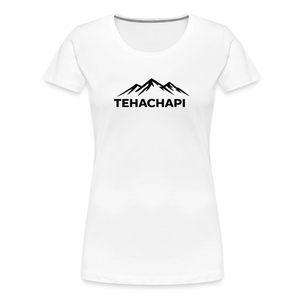 Tehachapi Women’s Premium T-Shirt - white