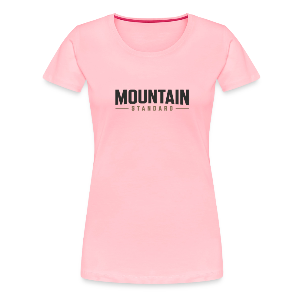 MOUNTAIN STANDARD™ Tehachapi California Premium Women’s Graphic T-Shirt Design - pink