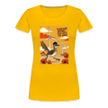 Tehachapi Wind Runner Women’s Premium T-Shirt - sun yellow