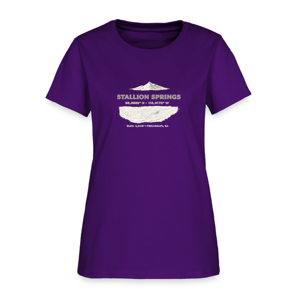 Stallion Springs Coordinates Women's T-Shirt - purple