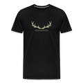 Tehachapi Antler Graphic Men's Premium T-Shirt - black