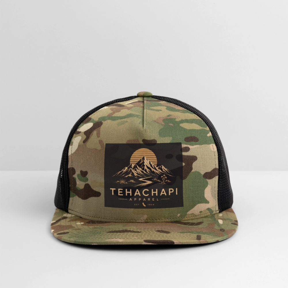 Tehachapi Apparel Trucker Hat - MultiCam\black