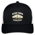 Tehachapi California Wind Farm Division FlexFit Hat – Vintage Mountain Outdoor Cap - black/white