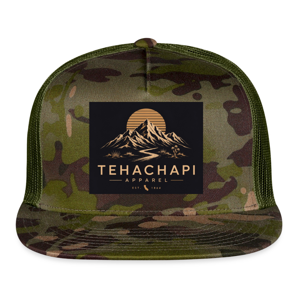 Tehachapi Apparel Trucker Hat - MultiCam\green