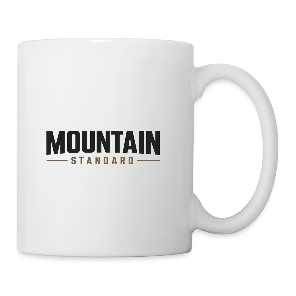 MOUNTAIN STANDARD™ Tehachapi California Premium White Coffee Mug - white