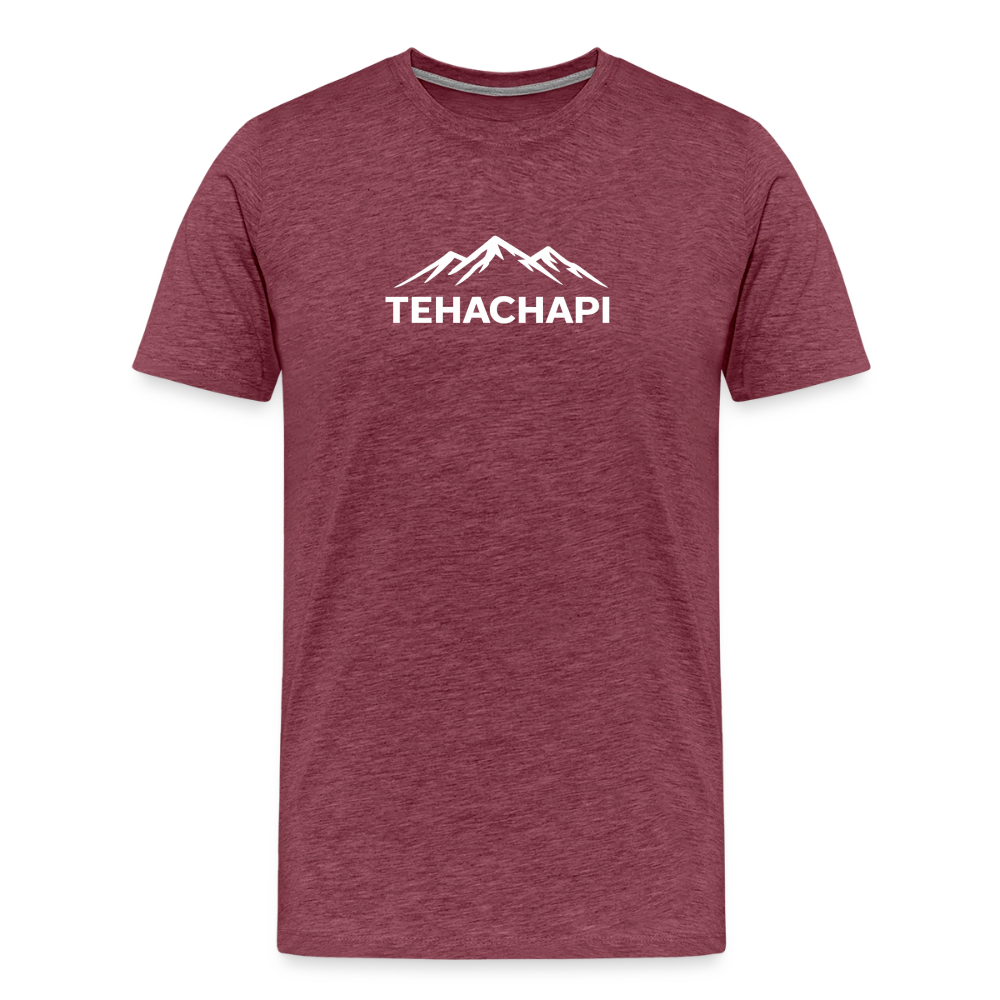 Tehachapi Men's Premium T-Shirt - heather burgundy
