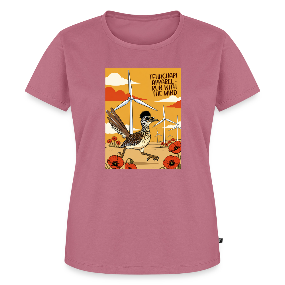 Tehachapi Wind Runner Women’s Premium T-Shirt - mauve