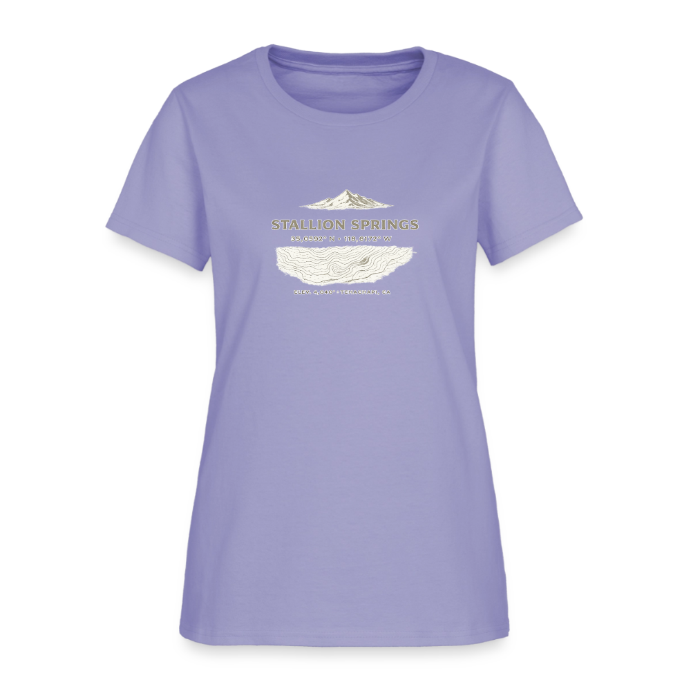 Stallion Springs Coordinates Women's T-Shirt - lavender