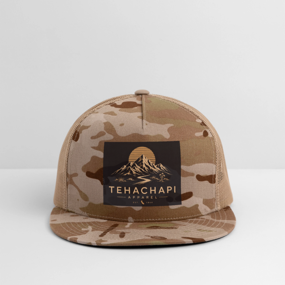 Tehachapi Apparel Trucker Hat - MultiCam\tan