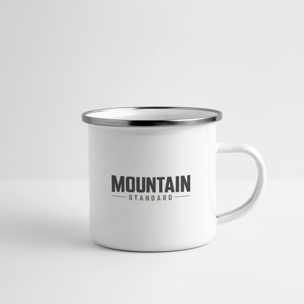 Tehachapi Mountain Standard Camping Mug - white