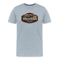 Tehachapi Classic Car Club Premium T-Shirt – Vintage Mountain Cruiser Graphic - heather ice blue