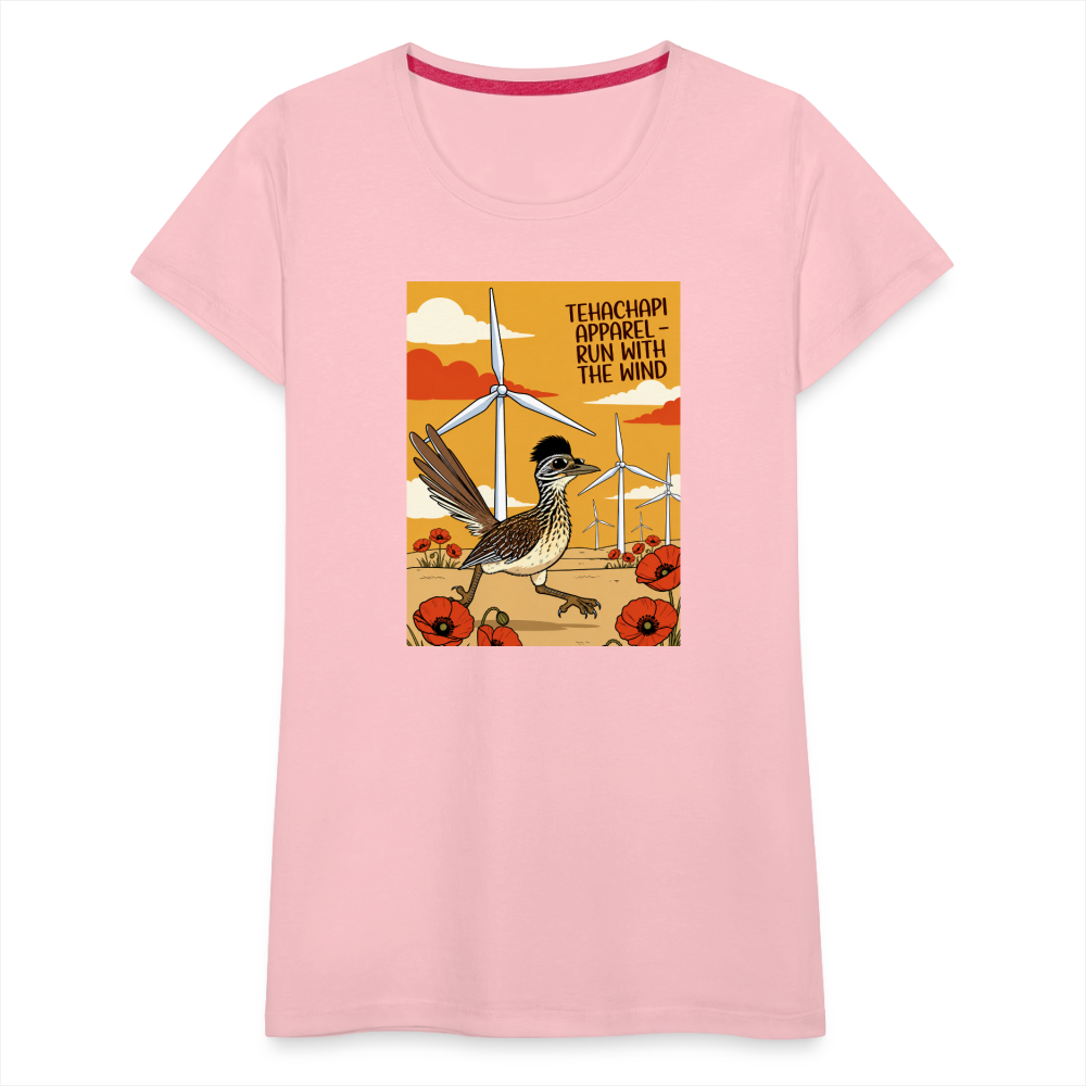 Tehachapi Wind Runner Women’s Premium T-Shirt - pink