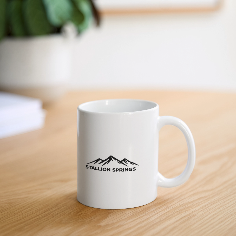 Stallion Springs White Mug - white