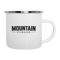 Tehachapi Mountain Standard Camping Mug - white