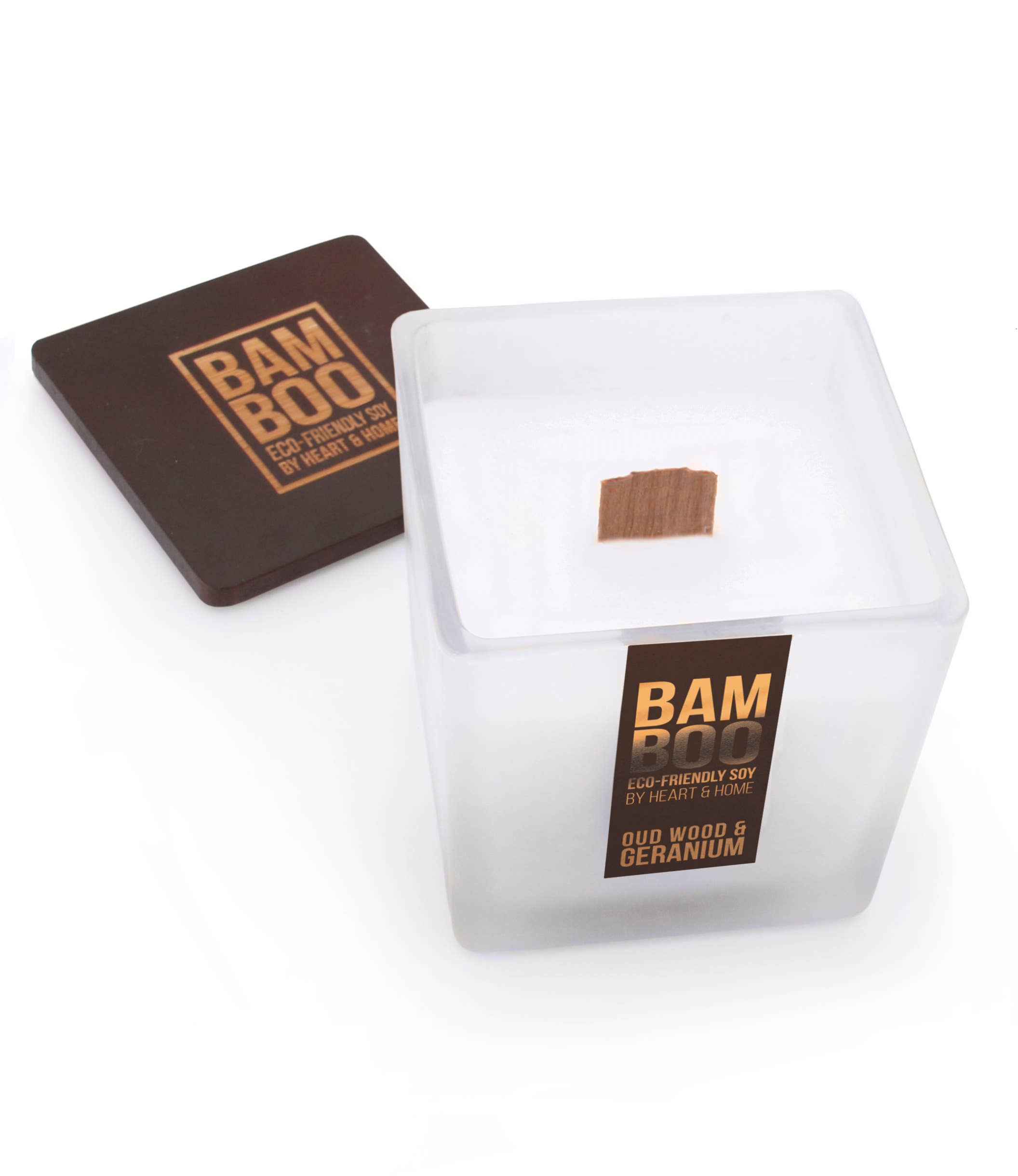 Oud Wood & Geranium - Large Candle - 7.4 oz