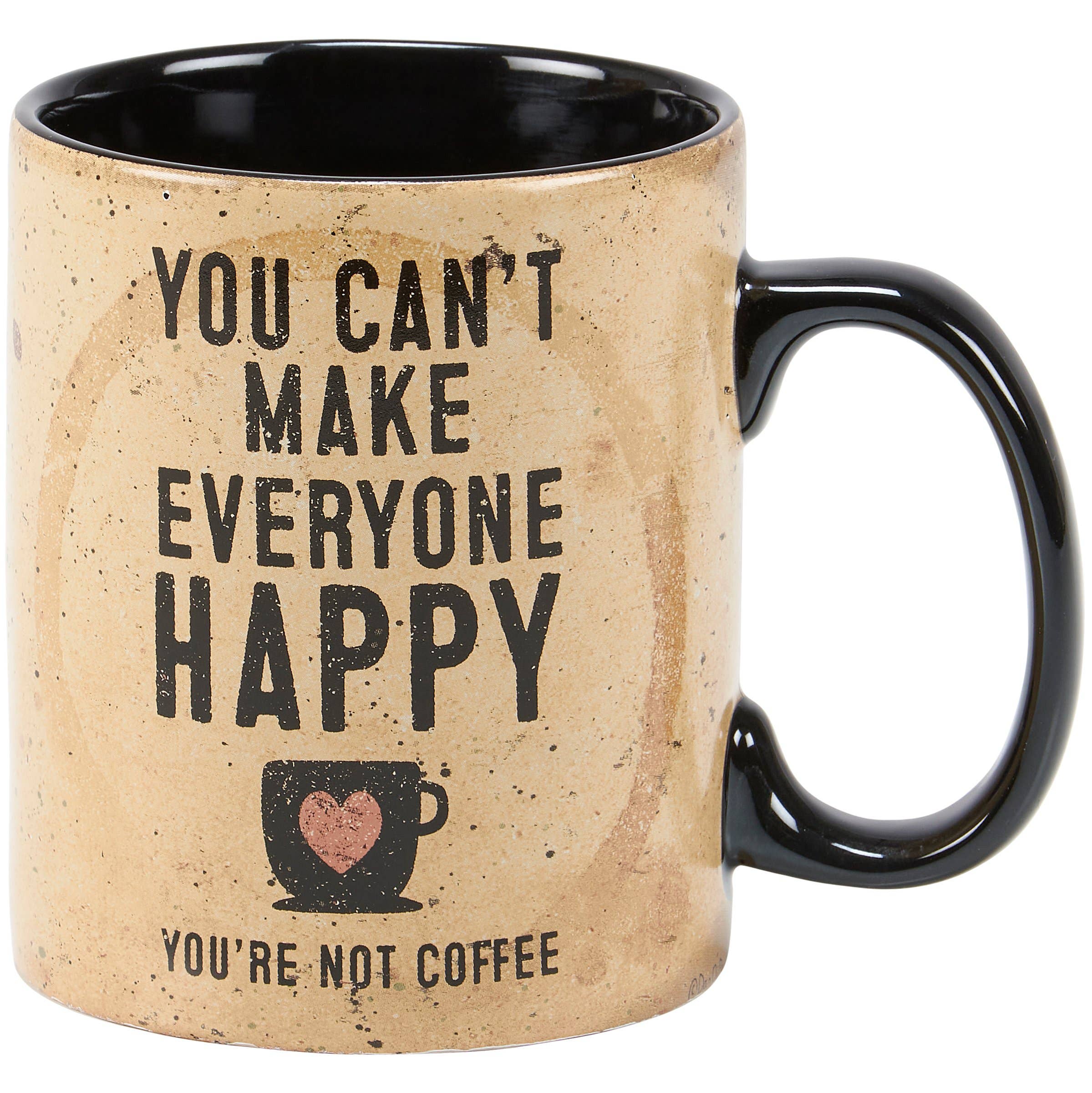 You're Not Coffee Stoneware Mug – 18 oz Funny Coffee Mug