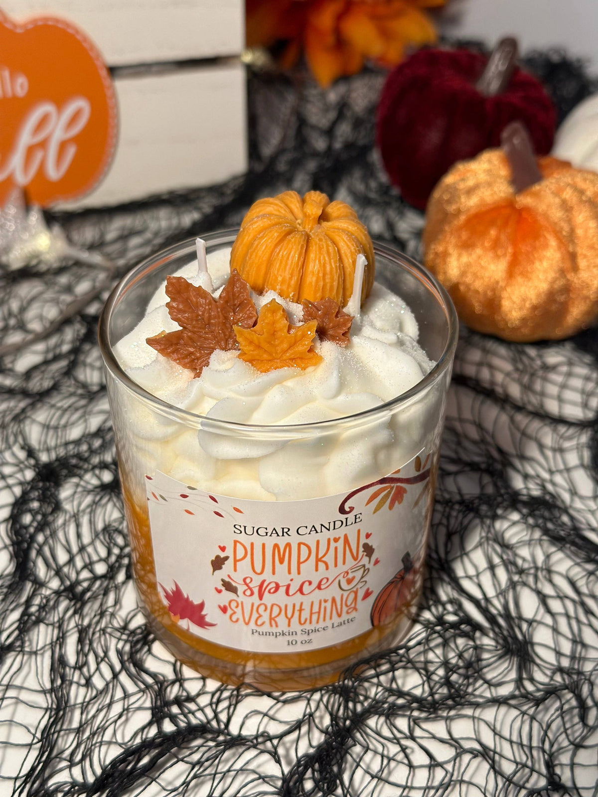 Pumpkin Spice Latte Whipped Soy Candle
