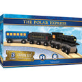 The Polar Express 3-Car Wooden Train Set