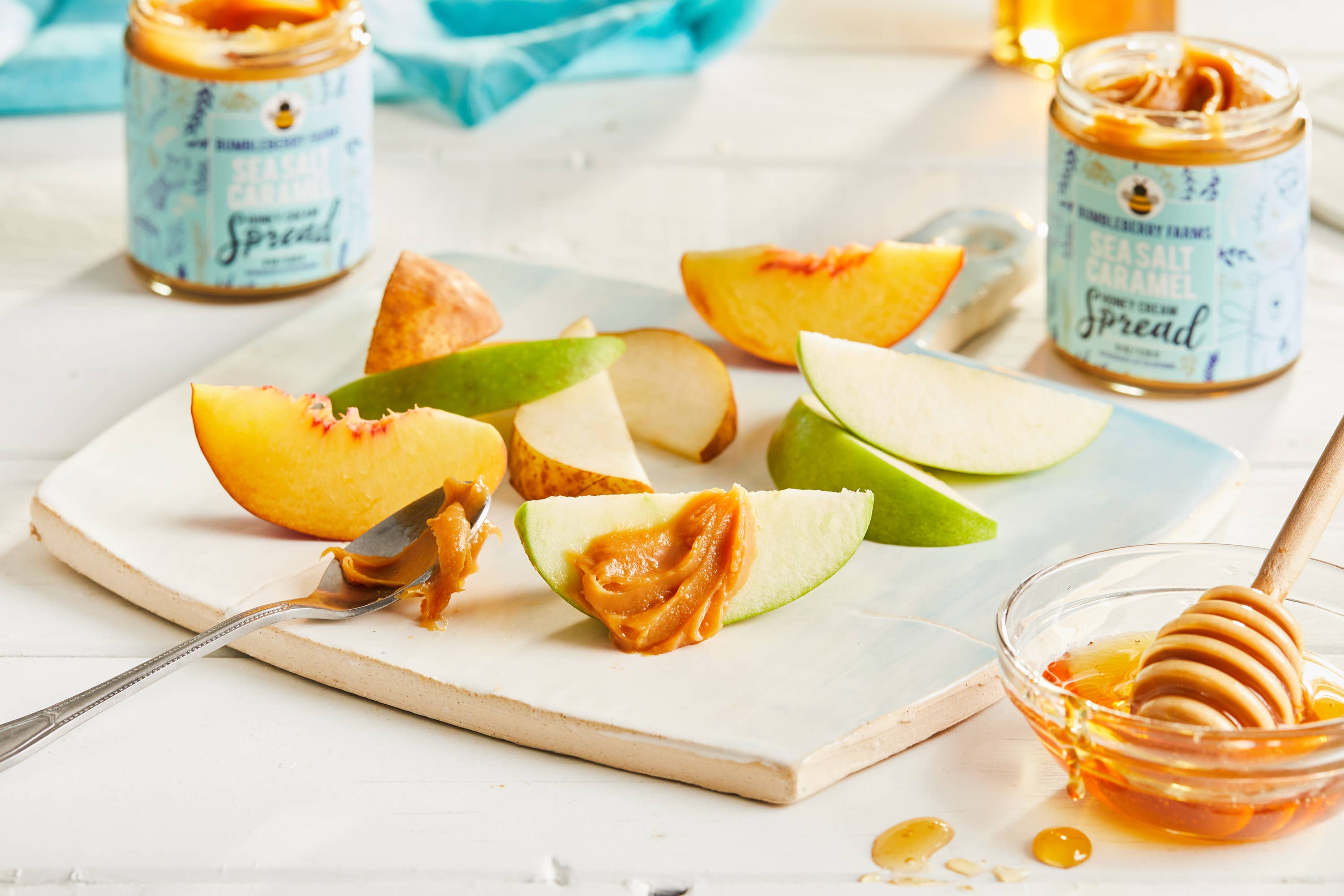 Bumbleberry Farms Sea Salt Caramel Honey Cream Spread 8 oz