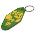 John Deere All I Need is My Dog Keychain