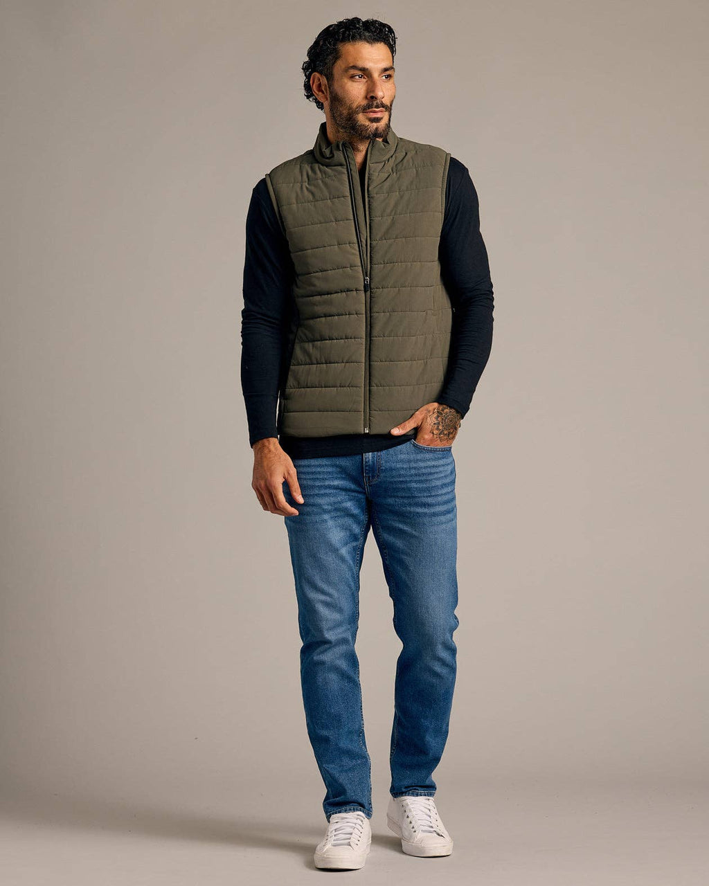 True Classic Puffer Vest
