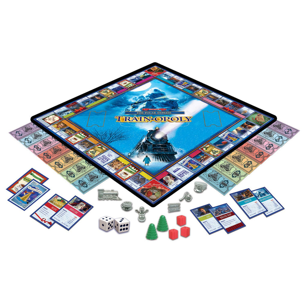 The Polar Express Train-Opoly Board Game