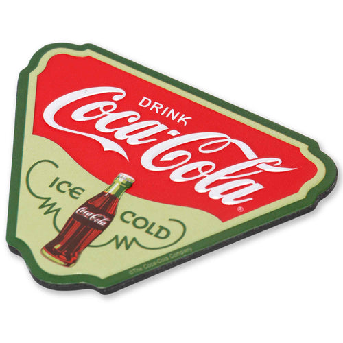 Coca-Cola Ice-Cold Embossed Metal Magnet