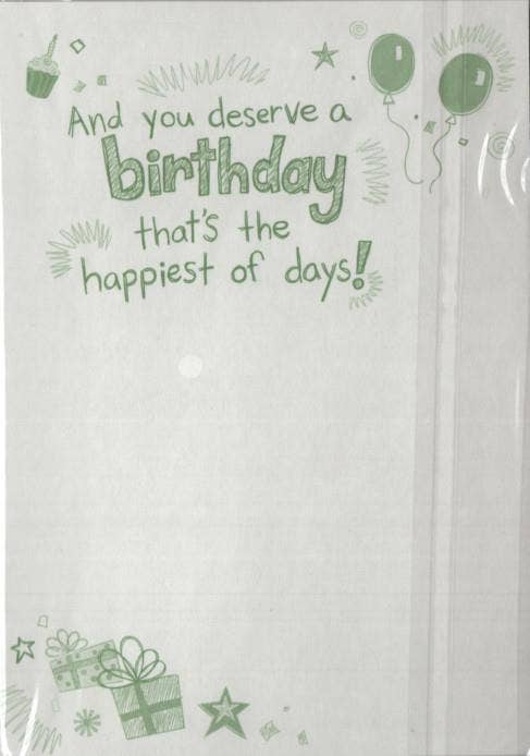 Grandson Birthday Greeting Card