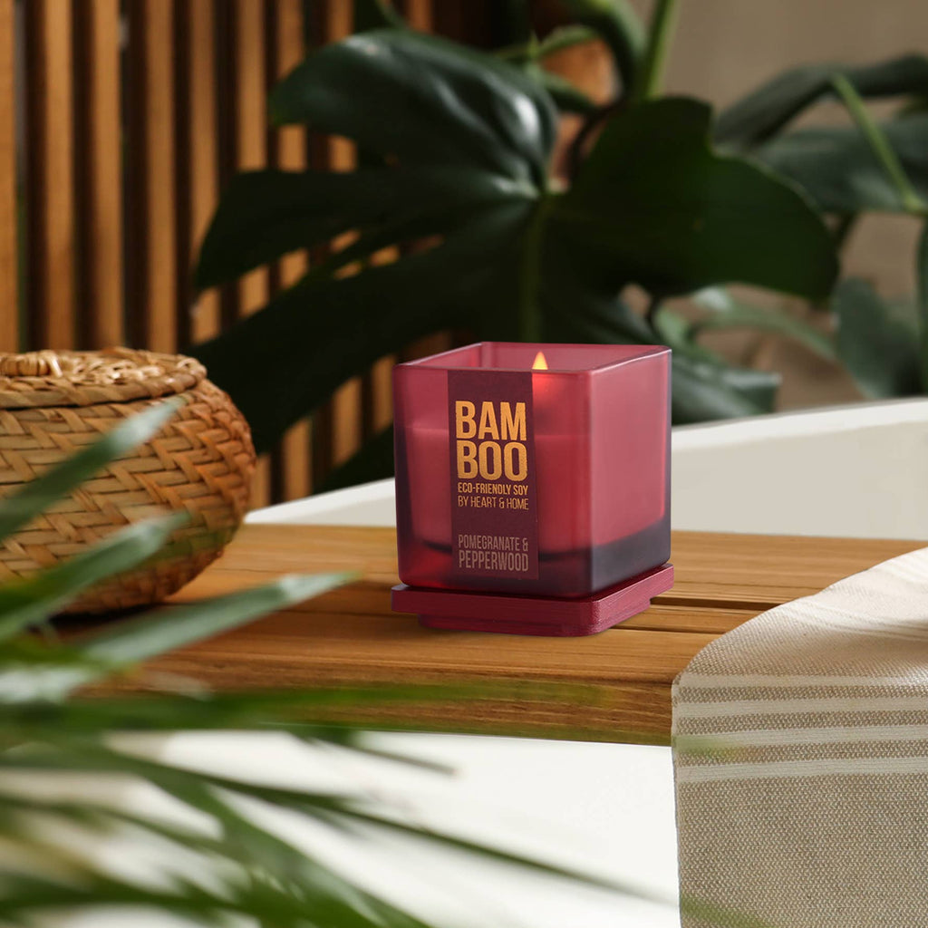 Pomegranate & Pepperwood - Small Candle - 3.2 oz