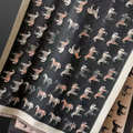 Winter Horses Equestrian Scarf