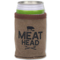 Meat Head Canvas Can Cooler