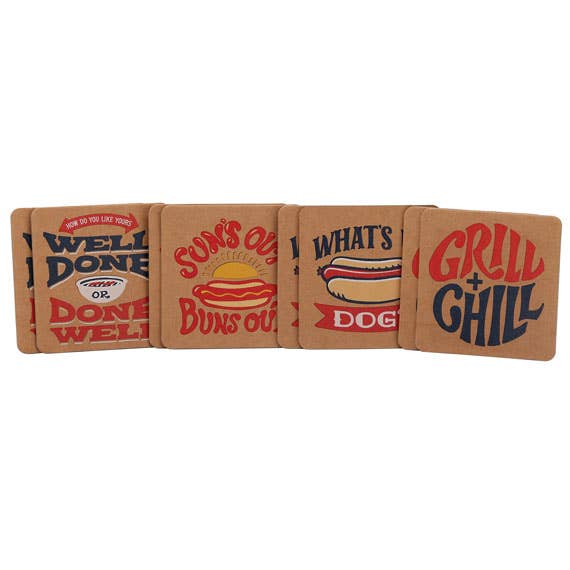 Grilling Coaster Set