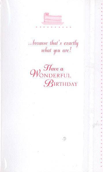 Birthday Card for Her - You Deserve the Very Best