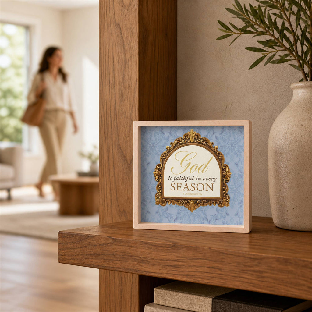 His Grace Is New Every Morning – Two-Sided Scripture Décor