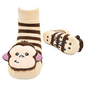 Monkey Rattle Socks for Babies