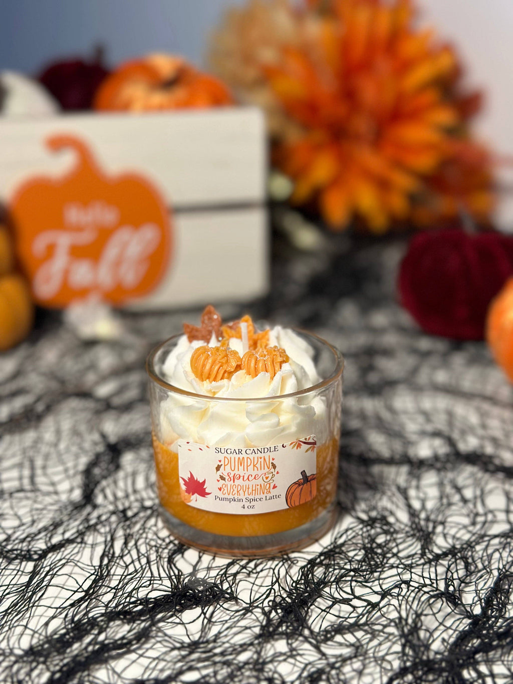 Pumpkin Spice Latte Whipped Soy Candle